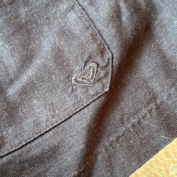 XS ROXY NAVY SHORTS DRAWSTRING & ELASTIC WAIST - Picture 4 of 6